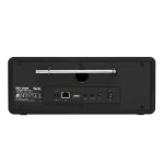 SAL INR 5000/BK internetrádió, 5 in 1, 2x5 W, Bass reflex, világrádió, FM RDS, BT, AUX, Média Center hálózati zenetár, EQ, INR_5000_BK