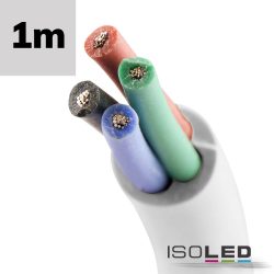   ISOLED Kábel RGB méroeszköz 4 pólusú 0,50mm2 SIHF szilikon burkolat AWG20 111140