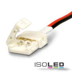   ISOLED Clip-kábelcsatlakozás (max. 5A) 2 pólusú IP20 Flexstripes, 8 mm szélességu, osztástávolság >12 mm 111626