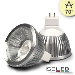   ISOLED MR16 LED szpot fényforrás, 5,5W, COB, 70°, meleg fehér, dimmelheto 111933