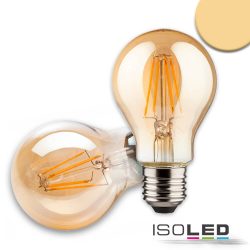   ISOLED E27 Vintage Line LED fényforrás, 8 W, ultra meleg fehér, dimmelheto 113323