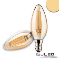   ISOLED E14 Vintage Line LED gyertya fényforrás, 4 W, ultra meleg fehér, dimmelheto 113324