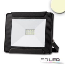 ISOLED LED fényveto 10 W, meleg fehér, fekete, IP65 113357