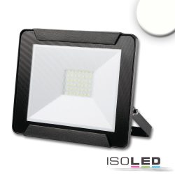   ISOLED LED fényveto 30 W, semleges fehér, fekete, IP65 113361