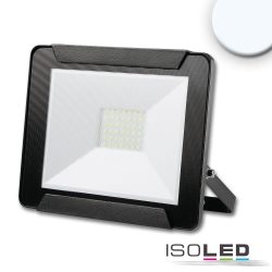 ISOLED LED fényveto 30 W, hideg fehér, fekete, IP65 113362