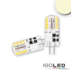   ISOLED G4 LED fényforrás, 24 SMD, 1,5 W, öntött, meleg fehér 113370