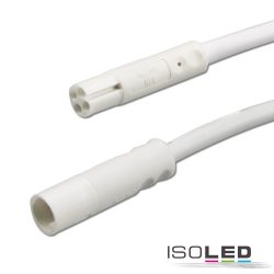   ISOLED Mini-Plug RGB hosszabbító, male-female, 1 m, 4-pólusú, fehér, max. 24 V/6 A 113547