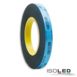   ISOLED Formázható kétoldalas PU hab ragasztószalag, 12mm x 0,8 mm, 10m/tekercs 113670