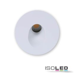   ISOLED Sys-Wall68 lámpához fedél, alumínium, kerek 1, fehér 114556