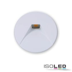  ISOLED Sys-Wall68 lámpához fedél, alumínium, kerek 2, fehér 114558
