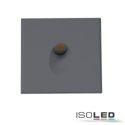   ISOLED Sys-Wall68 lámpához fedél, alumínium, szögletes 1, fekete 114561
