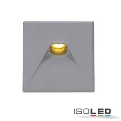   ISOLED Sys-Wall68 lámpához fedél, alumínium, szögletes 2, ezüst szürke 114565