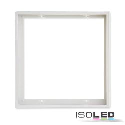   ISOLED Szerelokeret fehér RAL 9016 LED Panel 600-hoz, gyorsszereléshez 114605