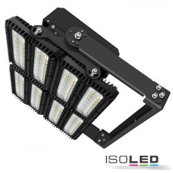   ISOLED LED reflektor stadionvilágítás 900W, 130x25 ° aszimmetrikus, billenthető modul,1-10V-os dimmelhető, semleges fehér, IP66 114626