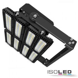  ISOLED LED reflektor stadionvilágítás 900W, 130x25° aszimmetrikus, változtatható, 1-10V dimmelhető, semleges fehér, IP66 114934