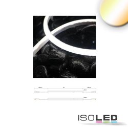   ISOLED LED NeonPRO flexibilis szalag 270° 1010, 24V, 10W, IP68, fehér dinamikus, fehér 115298