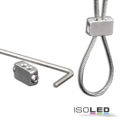   ISOLED Kötélkapocs Kötélcsatlakozó drótkötélhez 1-2 mm 115806