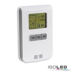   ISOLED IR-PANEL CONTROL rádiós termokapcsoló, programozható, elemmel muködik (2xAAA nem tartozék) 115918