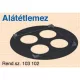 J.PRÖPSTER 103102 alátétlemez beton lábazathoz