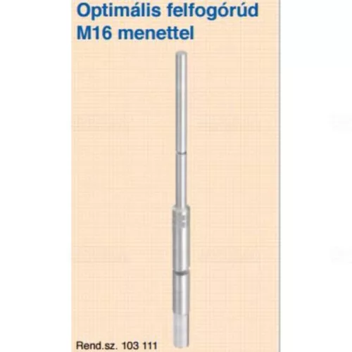 J.PRÖPSTER 103111 J.P optimális felfogórúd 1500mm,Al M16