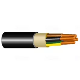   PVC szigetelésű földkábel réz vezetővel NYY-J 5x10 mm2 /vágható/ Prysmian