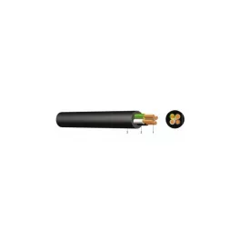   Gumiköpenyes kábel GT vezeték 5x6mm2 fekete sodrott réz erű H07RN-F (GT)