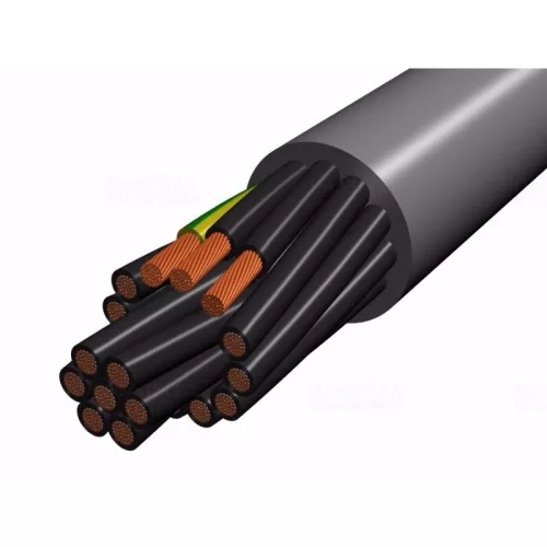 YSLY-Jz 7x 1,5 szürke (100) 300/500V vezérlőkábel