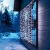 HOME KAF400DWH DOT LED-es fényfüggöny, 400 db hidegfehér DOT LED, 2x2m, 8 program, ismétlődő időzítés, hálózati tápellátás, kül- és beltéri kivitel