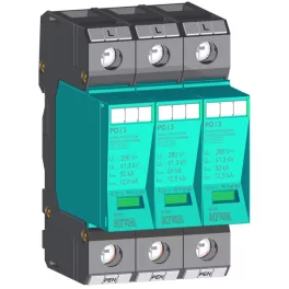  KIWA PO I 3 280V túlfeszültség levezető 12,5kA T1+T2 (B+C) 81.003