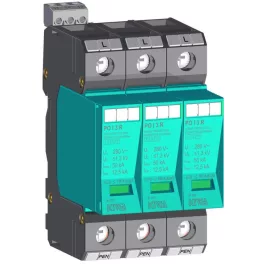  KIWA PO I 3 R 280V túlfeszültség levezető távjelzős 12,5kA T1+T2 (B+C) 81.007
