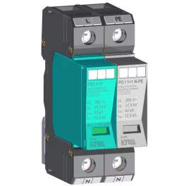   KIWA PO I 1+1 280V túlfeszültség levezető 12,5kA T1+T2 (B+C) 81.009