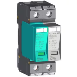   KIWA PO I eco 1+1 280V túlfeszültség levezető 7kA T1+T2 (B+C) 81.204