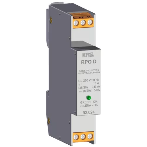 KIWA RPO D 230V III túlfeszültség levezető T3 (D) 92.024