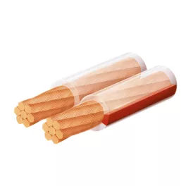   SAL KLS 6T hangszóróvezeték, átlátszó, 2 x 6 mm2, 0,15 mm elemi szál, 25 m/ tekercs, KLS_6T