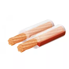   SAL KL 2,5T hangszóróvezeték, átlátszó, 2 x 2,5 mm2, 0,1 mm elemi szál, 50 m/ tekercs, KL_2_5T