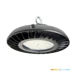 NEO Csarnokvilágító, 110°, IP65, IK07, 200 W, szabályozható, Természetes fehér, fekete KOBI-000069 KOBI