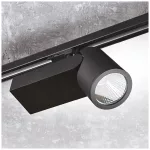 NEXTRACK NT5 háromfázisú sínes lámpa, 28W, 24°, CRI 90, Fekete KOBI-000117 SpectrumLED