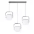 Lampa wisząca DELFA LED  40W 4000K KOBI-000716 KOBI