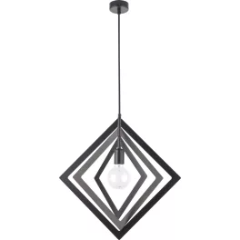 Lampa wisząca TRIK M ROMB czarna KOBI-000738 KOBI