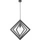 Lampa wisząca TRIK M ROMB czarna KOBI-000738 KOBI