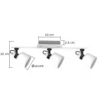 Ceiling lamp 3PŁ. PAKOS 1113 KOBI-000865 KOBI