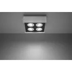 Plafon STEREO 4 biały KOBI-000929 KOBI