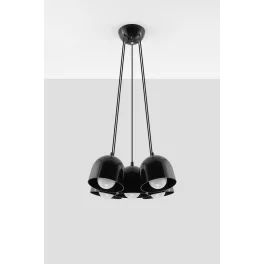 Lampa wisząca FREDDY 5 czarny KOBI-000945 KOBI