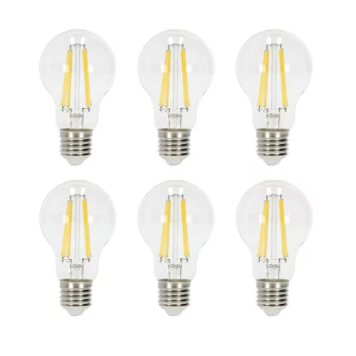 E27 LED-fényforrás, 7 W, filament, Meleg fehér WW K 806lm, KOBI-001143 KOBI