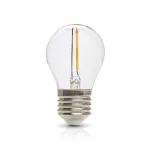 E27 LED-fényforrás, 1 W, filament, Meleg fehér WW K lm, KOBI-001145 SpectrumLED
