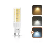 G9 LED-fényforrás, 6 W, Hideg fehér CW 6000K 600lm, KOBI-001169 KOBI