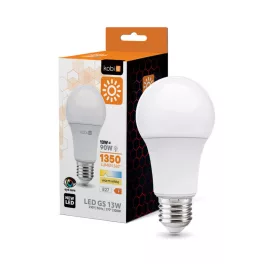   E27 LED-fényforrás, 13 W, Meleg fehér WW K lm, KOBI-001178 SpectrumLED