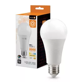   E27 LED-fényforrás, 18 W, Meleg fehér WW K lm, KOBI-001187 SpectrumLED