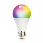 E27 LED-fényforrás, 10 W, WiFi, RGB, Meleg fehér  K 806lm, KOBI-001193 KOBI
