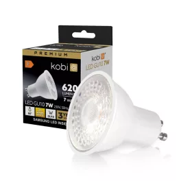   GU10 LED-fényforrás, 7 W, Meleg fehér WW 3000K 630lm, KOBI-001227 KOBI